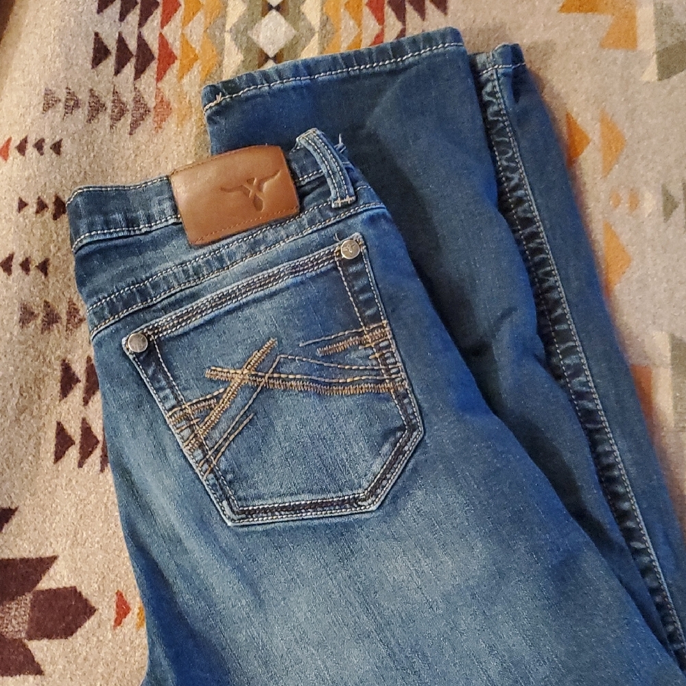 WRANGLER Blue Denim Jeans